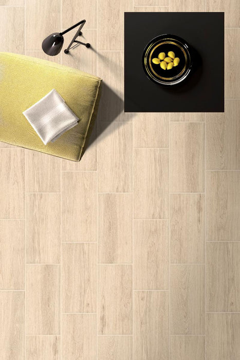 PORCELAIN TILE NATURAL WOOD IVORY 31X62