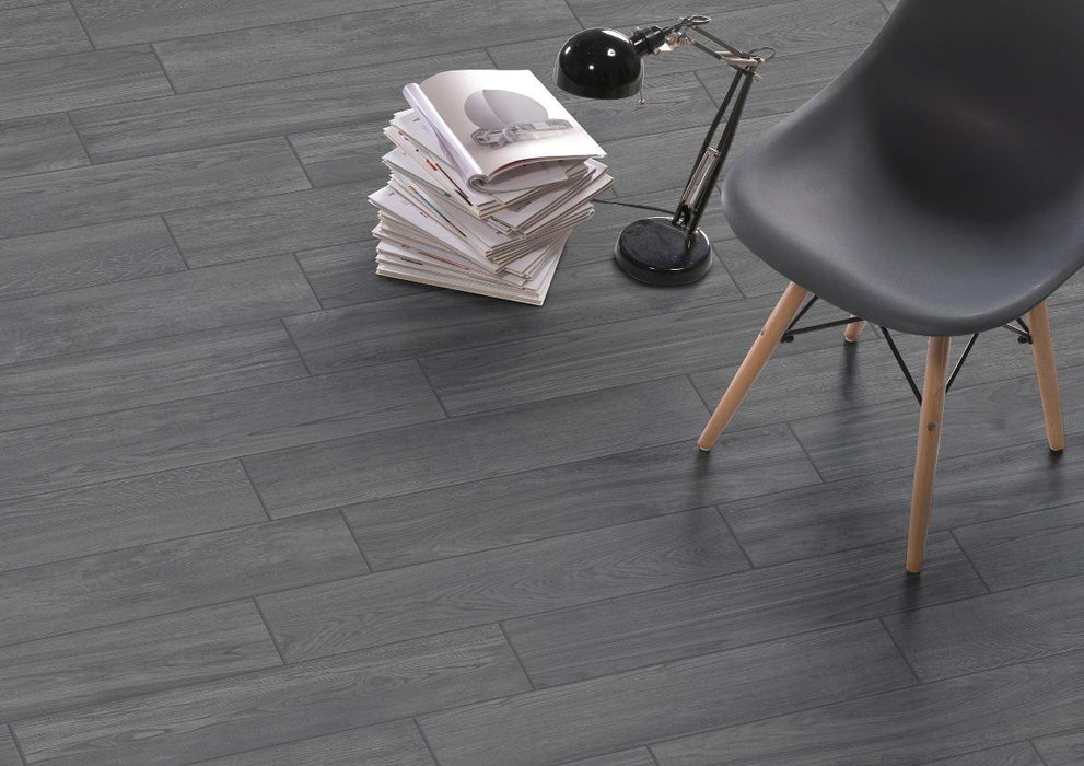 FLOOR TILE FRASSINORO ANTRACITE 15X60