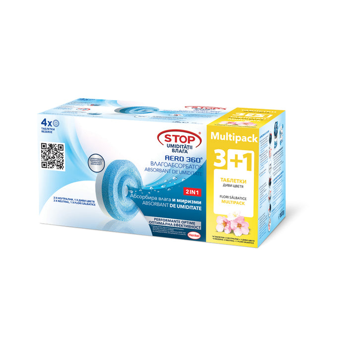 STOP MOISTURE TABLETS 3 + 1 X 450 G CERESIT 4 PCS