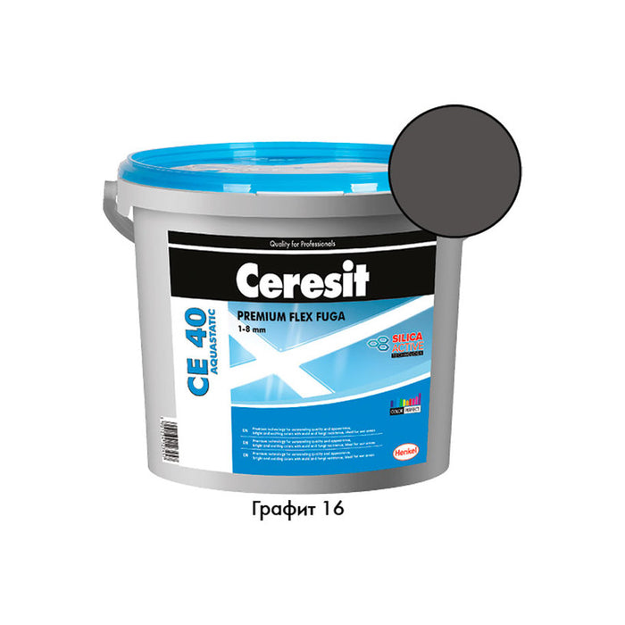 GROUTING MIXTURE CERESIT CE 40 GRAPHITE, 16