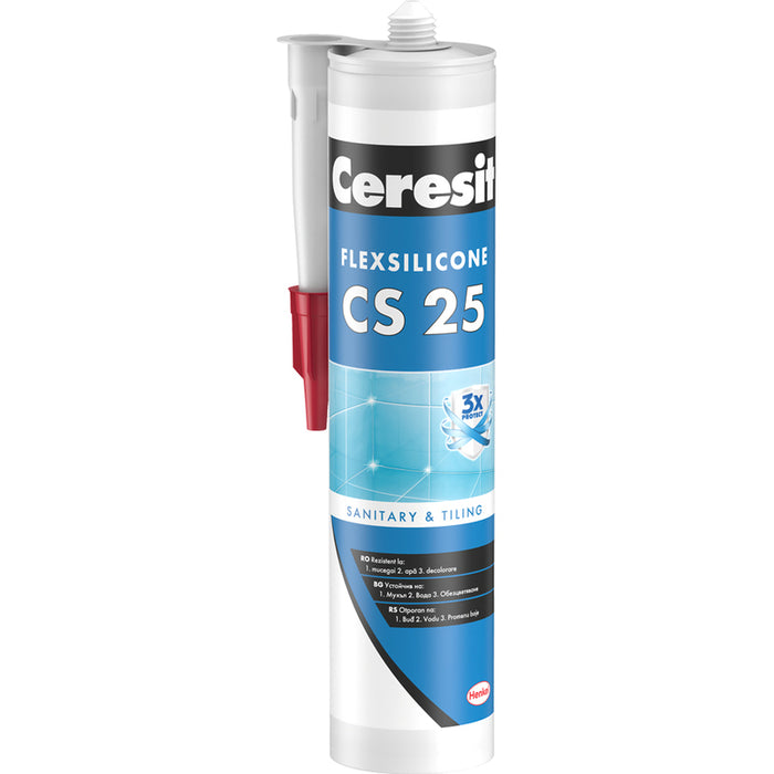 SANITARY SILICONE SIENA #47 CERESIT CS 25
