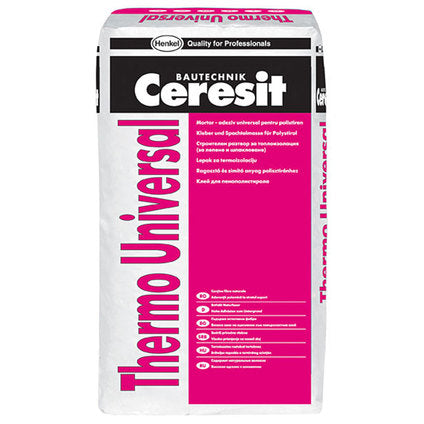 CERESIT THERMO UNIVERSAL FIBER-FILLED ADHESIVE-PUTTY