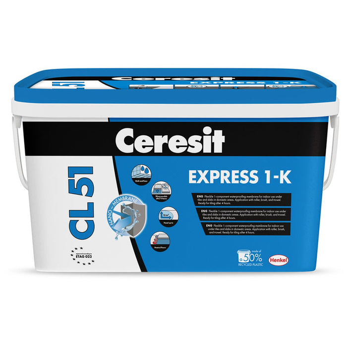 FLEXIBLE BATHROOM WATERPROOFING 15 KG CERESIT CL 51