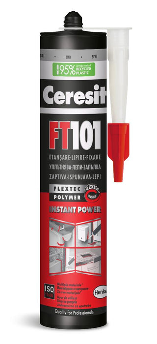 SEALANT-ADHESIVE GRAY CERESIT FT 101