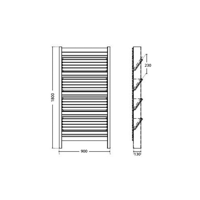 VERTICAL BED 90X180CM CERLAND EDEN
