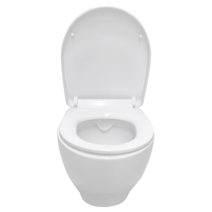 WALL-MOUNTED TOILET SET WITH SEAT CERSANIT MODUO CLEAN ON