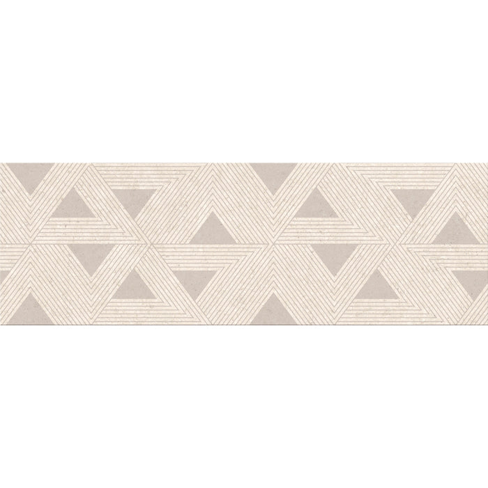 DECOR CERSANIT FERNETTI STONE GEOMETRIC CREAM