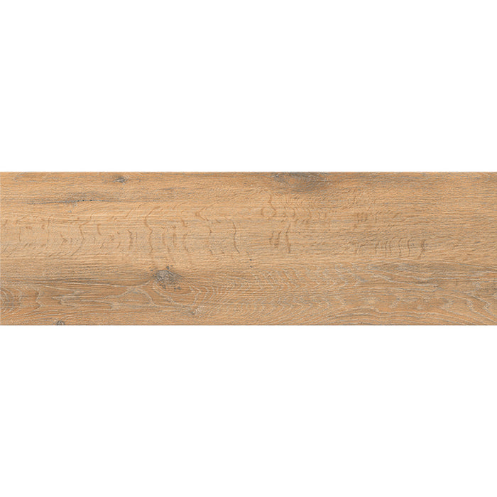 PORCELAIN TILE CERSANIT STAMPWOOD BROWN MATT 18.5X59.8
