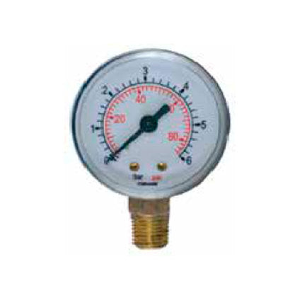 MANOMETER F50 0-6 BAR, RADIAL CEWAL