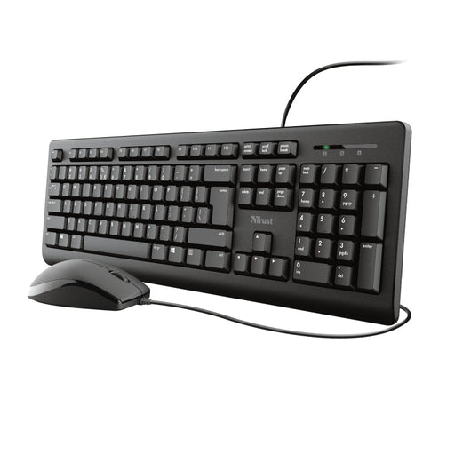 TRUST Primo Keyboard & Mouse BG Layout - Keyboards<<<TRUST компютърна периферия и