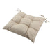 CHAIR CUSHION DITEX LONETA 40X40 CM. BEIGE - Възглавници за стол<<<Текстил за кухня<<<Мебели и