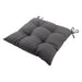 CHAIR CUSHION DITEX LONETA 40X40 CM. GRAY - Възглавници за стол<<<Текстил за кухня<<<Мебели и