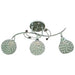 CHANDELIER 3XE27 60W SPECTRA CRYSTAL - Полилеи<<<Вътрешно осветление<<<Мебели и интериор<<<Praktiker