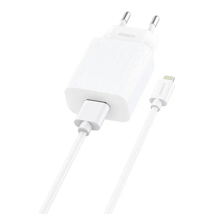 Charger Foneng EU28 12W 2.4A + USB-A to Lighning cable - mains chargers<<<Chargers<<<GSM Accessories<<<InnproXML