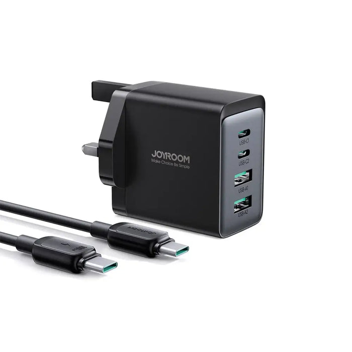 Charger GaN Ultra 65W 2C1A Cable C-C Joyroom TCG02 (white) - Travel Charger<<<Accessories<<<Основна<<<DunaXML&&&Cell