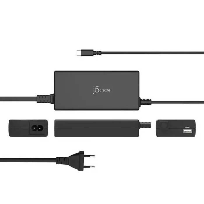 Charger j5create JUP2290C 100W USB-A USB-C - Захранвания за лаптопи<<<Лаптопи таблети и