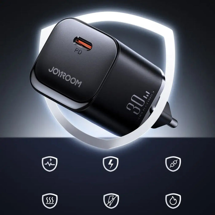Charger Joyroom JR-TCF07EU Speed PD 30W (Black) - mains chargers<<<Chargers<<<GSM Accessories<<<InnproXML&&&Cell phone