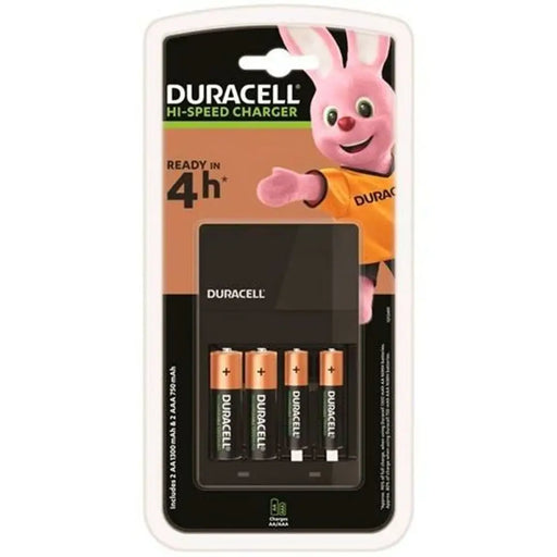 Charger + Rechargeable Batteries DURACELL (3 Units) - Електроника Батерии<<<Компютри| Електроника<<<BigBuy&&&Алкални