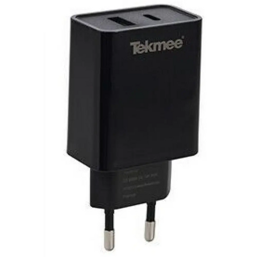 Charger Tekmee 20W for USB + Type-C PD/QC3 40430090 black - Аксесоари за смартфон<<<Аксесоари<<<TechMart&&&Аксесоари за