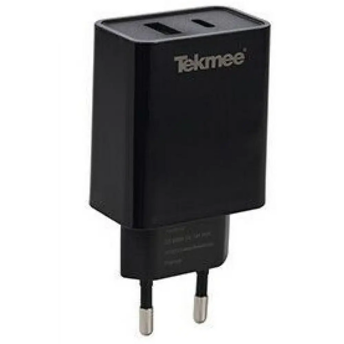 Charger Tekmee 20W for USB + Type-C PD/QC3 40430090 black - Аксесоари за смартфон<<<Аксесоари<<<TechMart&&&Аксесоари за
