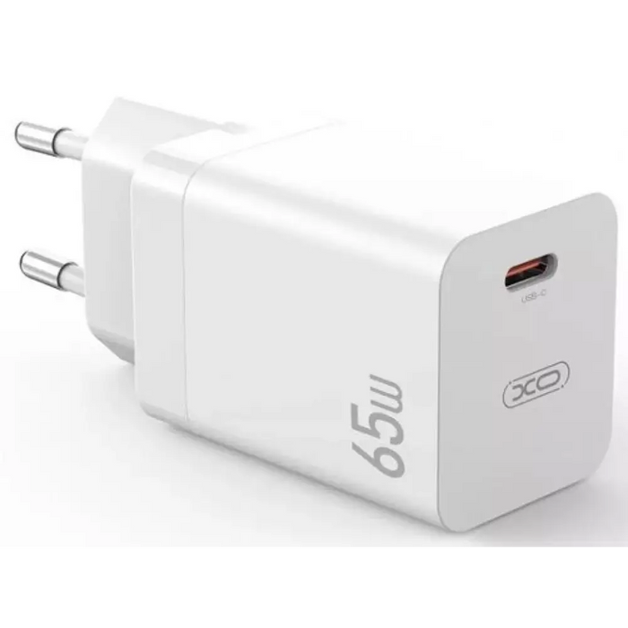 Charger XO CE10 1USB-C PD 65W - Аксесоари за смартфон<<<Аксесоари<<<TechMart&&&Аксесоари за смартфон<<<Телефони и