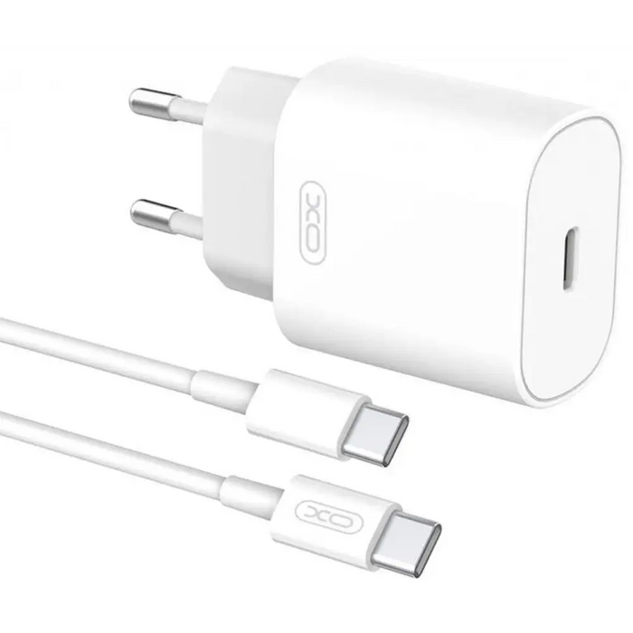 Charger XO L91EU 25W TYPE-C Fast Charger with Lighting Cable NB113 - Аксесоари за