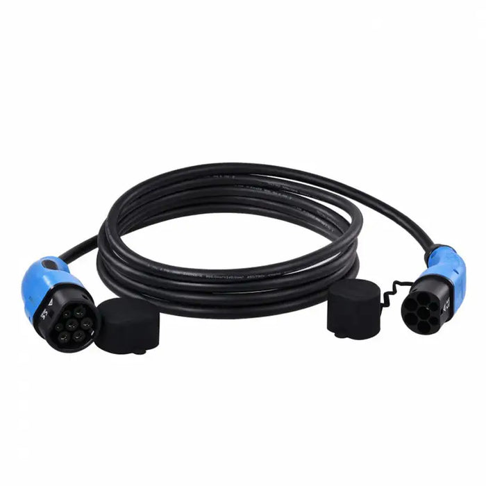 CHARGING CABLE 5M TYPE 2 7.4KW 32A DUOSIDA T2A32B - Аксесоари за зарядни станции<<<Зарядни станции за автомобили<<<Авто