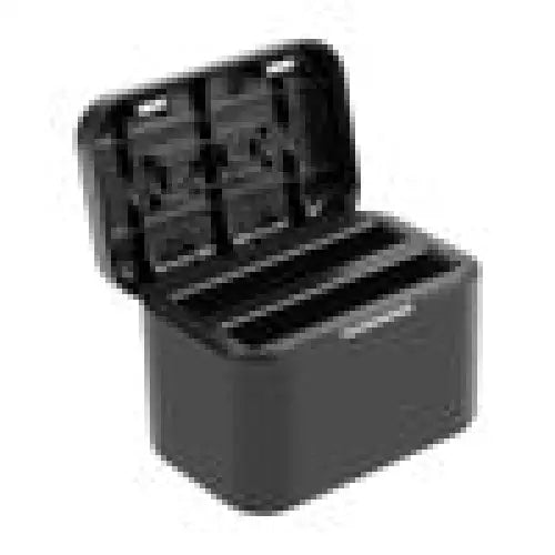 Charging case for batteries and memory cards PULUZ for Insta360 X4 (black) - For sports cameras<<<Accessories<<<Photo