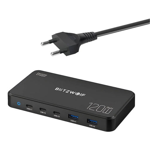 Charging Station Blitzwolf BW-i100 5in1 120W - mains chargers<<<Chargers<<<GSM Accessories<<<InnproXML