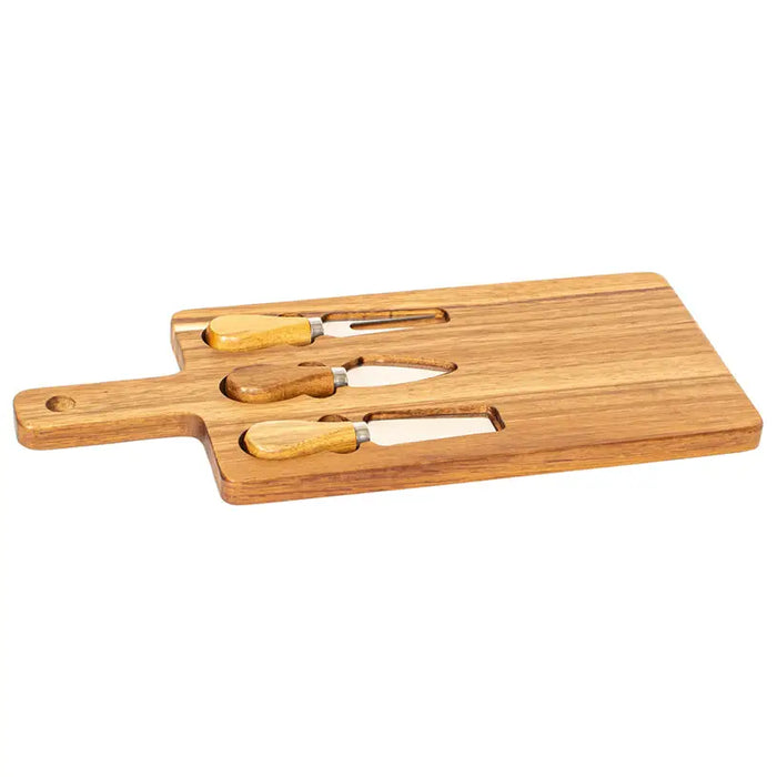 CHEESE SET 4 PIECES BRIO ACCACIA - Дъски ножове и белачки<<<Домашни потреби<<<Кухня<<<Praktiker