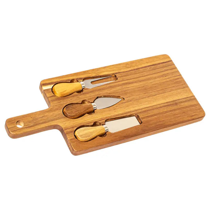 CHEESE SET 4 PIECES BRIO ACCACIA - Дъски ножове и белачки<<<Домашни потреби<<<Кухня<<<Praktiker