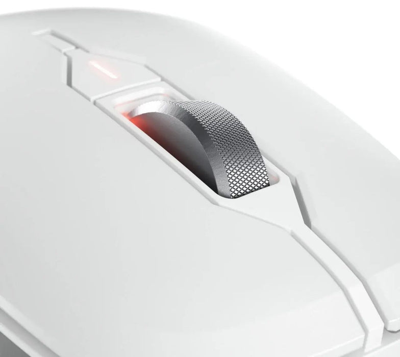 CHERRY Stream ergonomic silent mouse Comfort, 6 leg, 4000dpi, white