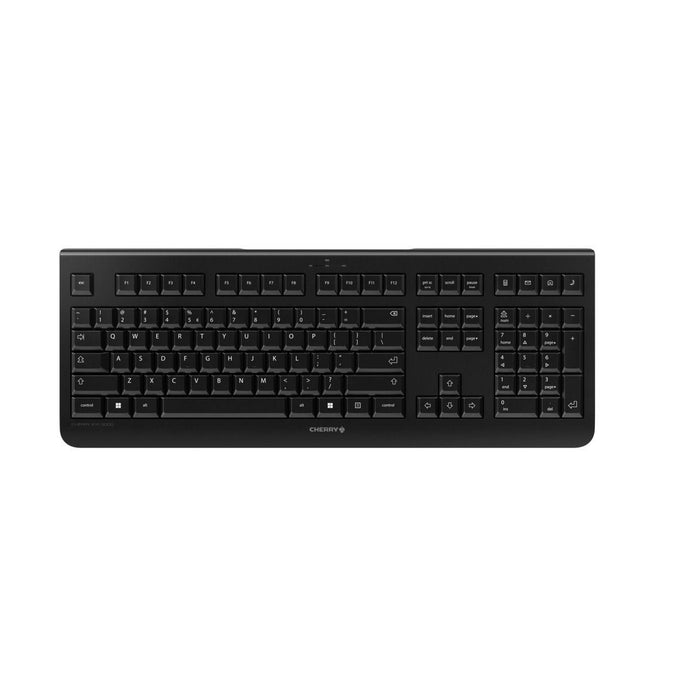Wireless silent keyboard CHERRY KW 3000, 10 million. Clique, Black