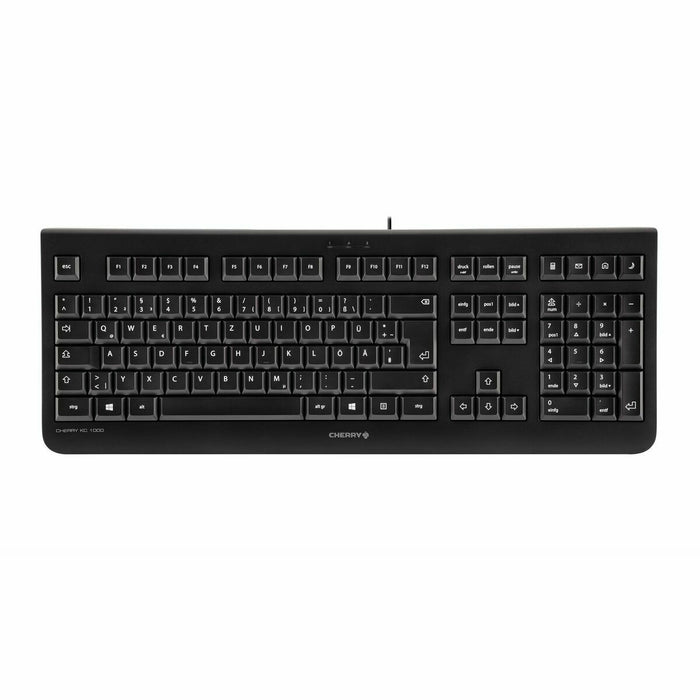 Keyboard Cherry JK-0800FR-2 Black Spanish Qwerty AZERTY
