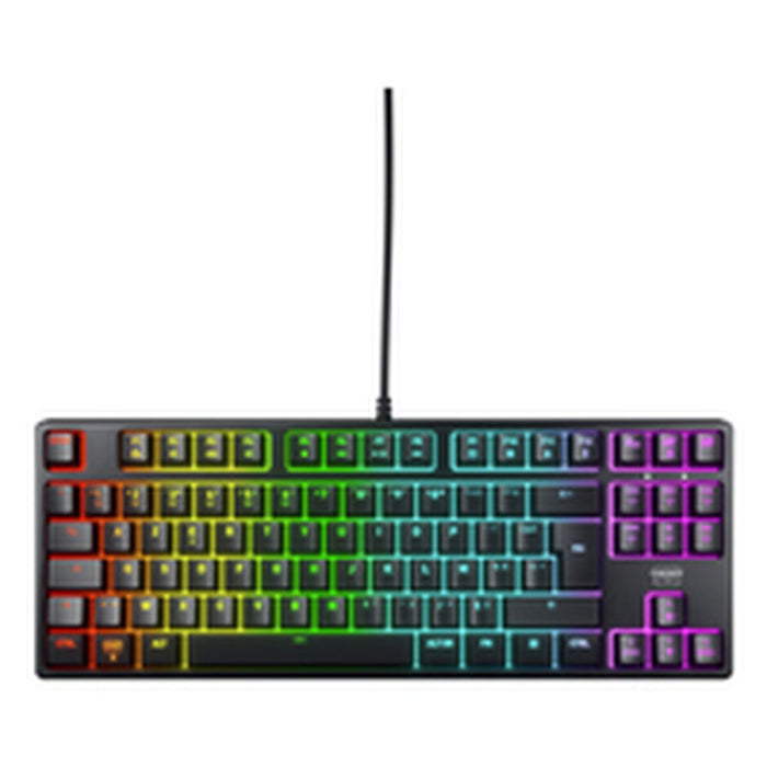 Keyboard and Mouse Cherry Black AZERTY