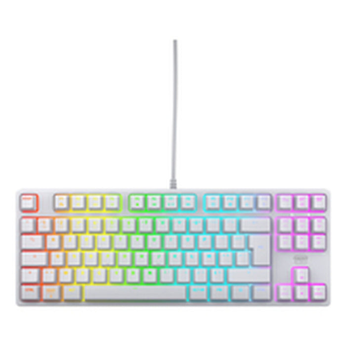 Keyboard and Mouse Cherry White AZERTY