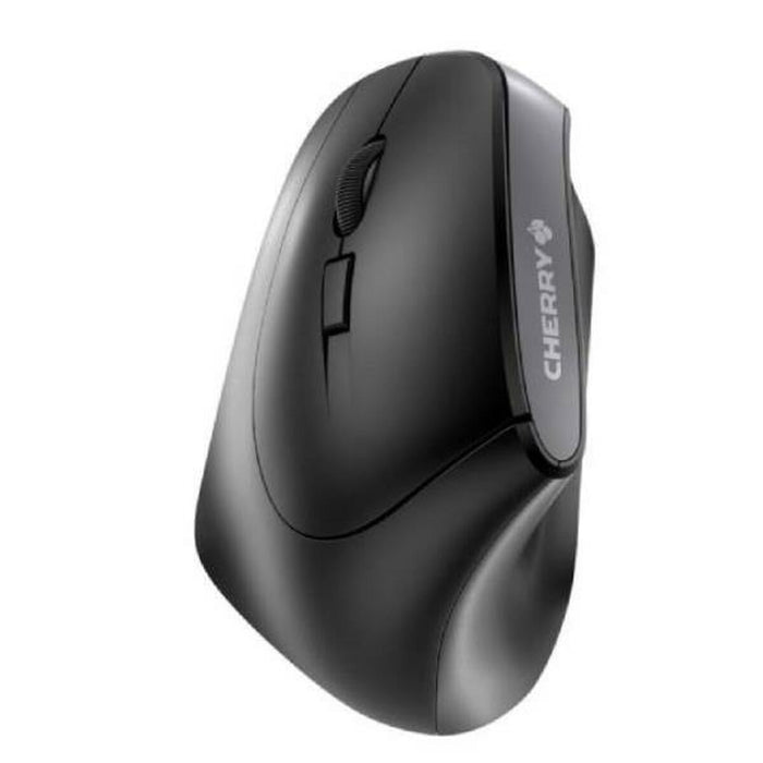 Mouse Cherry 1200 DPI Black Ergonomic Left-handed Wireless