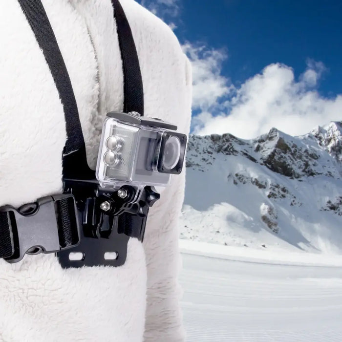 Chest Mount - Chest Harness for GoPro SJCAM Sports Cameras - Black - Sport products<<<HurtelXML