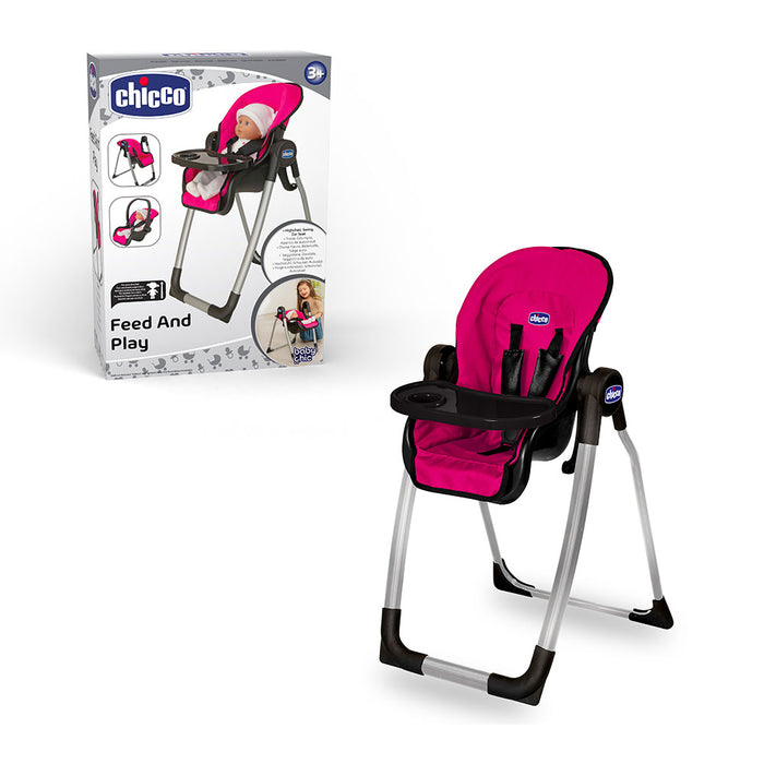 Chicco 3 in 1 baby toy - Transforming high chair for dolls