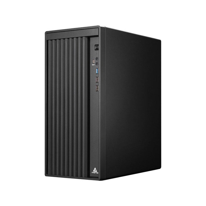 Chieftec Midi Tower BS-20B-OP, Schwarz o.NT Black
