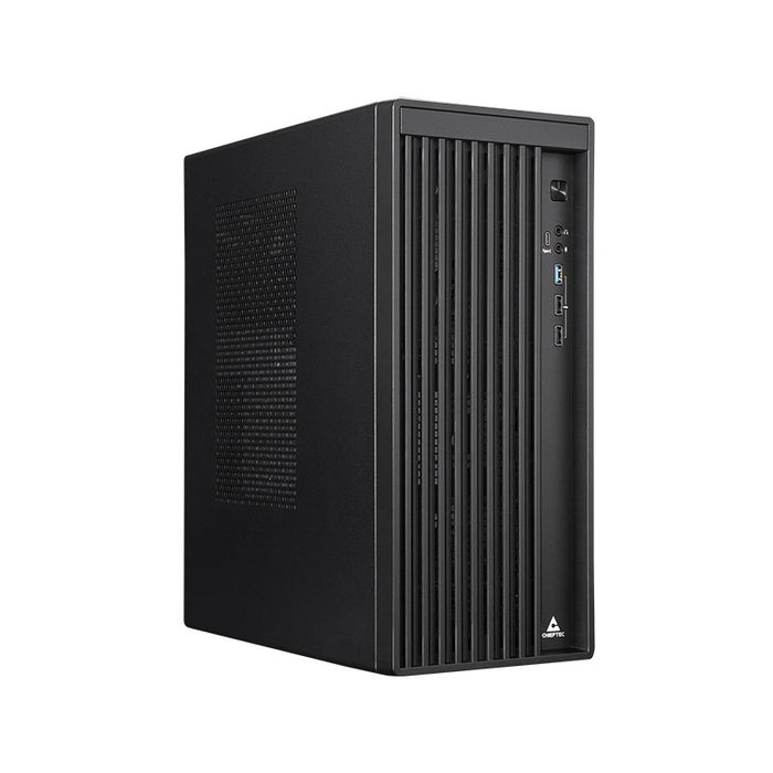 Chieftec Midi Tower BS-20B-OP, Schwarz o.NT Black