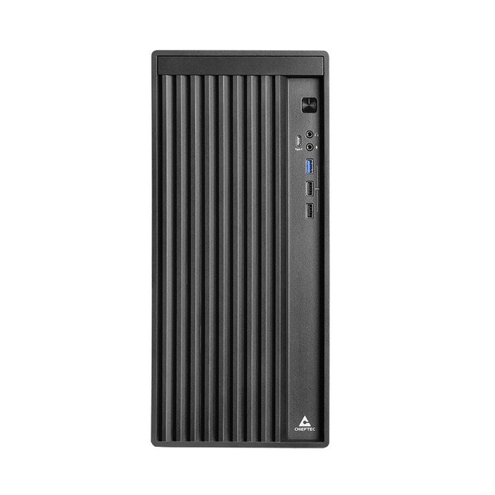 Chieftec Midi Tower BS-20B-OP, Schwarz o.NT Black