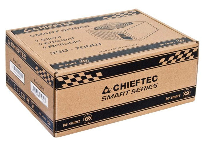 Chieftec Smart GPS-500A8 power supply unit 500 W 20+4 pin ATX ATX Black