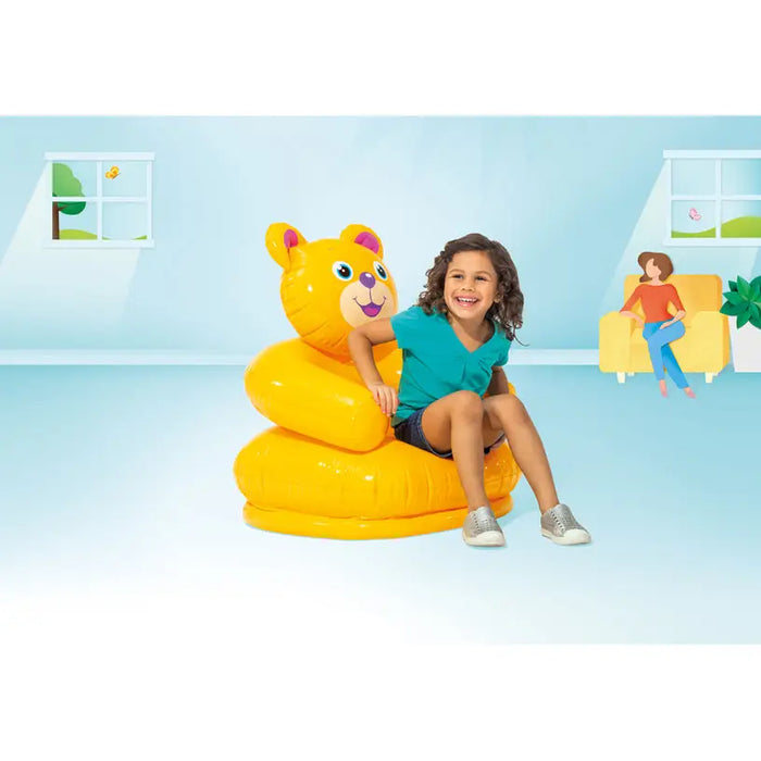 CHILD CHAIR 74X64X65CM INTEX 68556NP - Надуваеми фотьойли<<<Басейни плажни артикули и оборудване<<<Градина<<<Praktiker