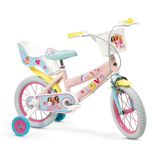 Children’s bicycle 14’’ Barbie Toimsa 1465 Pink - Children’s bicyclesSRE-ROW<<<(Games and toys) Sports