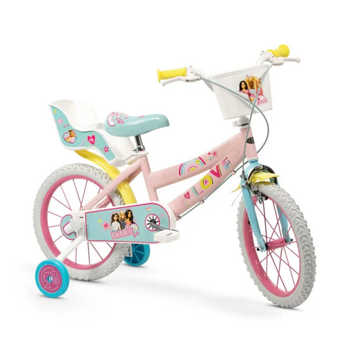 Children’s bicycle 16’’ Barbie Toimsa 1465 Pink - Children’s bicyclesSRE-ROW<<<(Games and toys) Sports