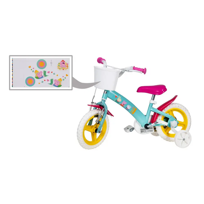 Children’s bicycle TOIMSA TOI1198 12’’ Peppa Pig - Children’s bicyclesSRE-ROW<<<(Games and toys) Sports