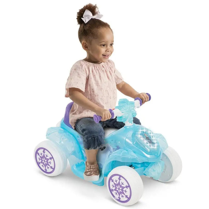Children’s electric ride-on Quad Frozen Bubble Huffy 19035W - Walkers and ridesZDN-JEZ<<<(Games and toys) Toys