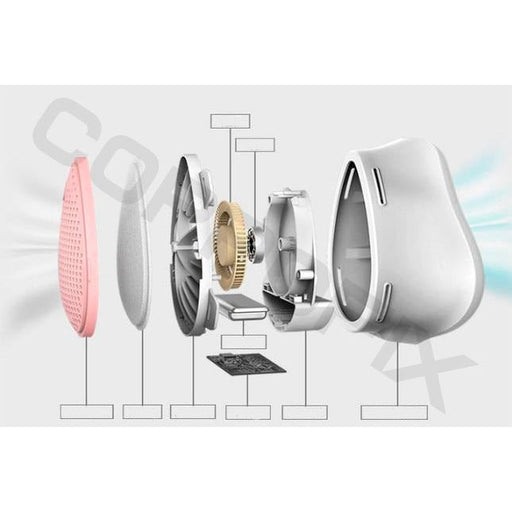 Children’s Electric Silicone mask with fan Corpofix CM4 easy breathing reusable with 6 replaceable filters - Masks