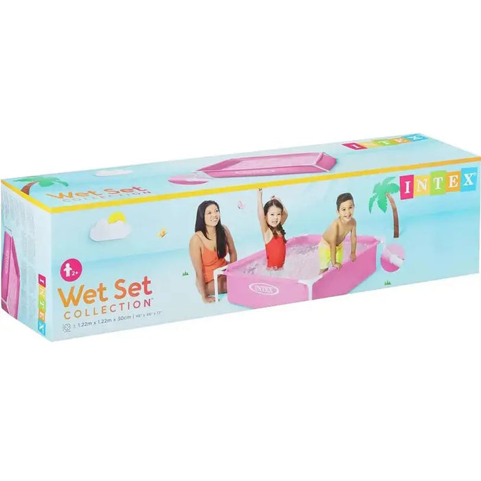 CHILDREN’S POOL 122X122X30CM INTEX 57172NP - Басейни с рамка<<<Басейни плажни артикули и